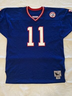 Phil Simms #11 NY Giants NFL Throwback Jersey.